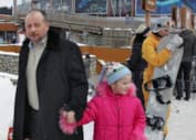 Владимир Лисин с дочерью
