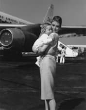 Одри Хепберн с сыном
