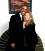 Барак Обама и Барбра Стрейзанд