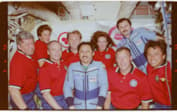Валерий Рюмин и члены экипажа