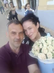 Руслана Писанка с мужем