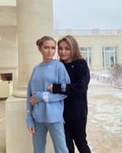 Елена Маликова с дочерью