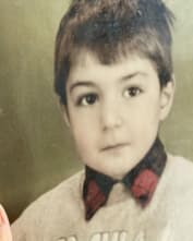 Иосиф Оганесян в детстве