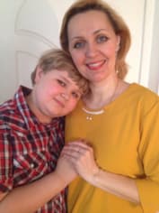 Татьяна Проценко с сыном