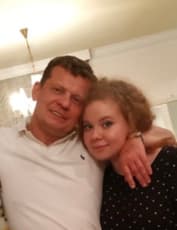 Анастасия Добрынина с отцом
