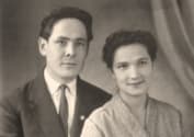 Минтимер Шаймиев с женой в молодости