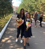 Анна Нахапетова с дочерью