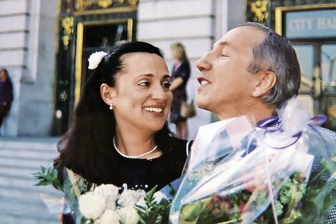Савелий Крамаров, жена Наталья Сирадзе