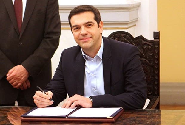 Алексис Ципрас глава правительства Греции