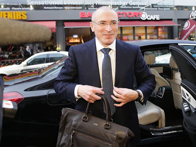 Михаил Ходорковский в Швейцарии