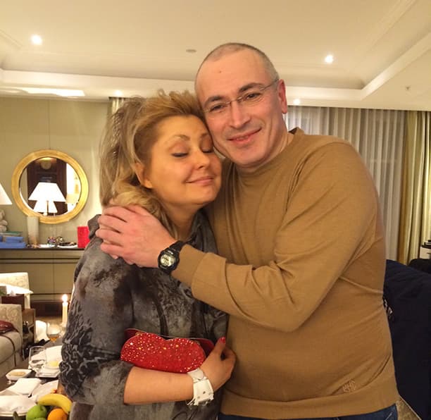 Михаил Ходорковский с женой