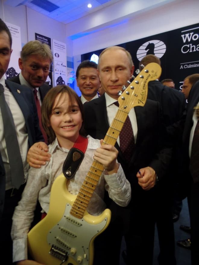 Владимир Путин и Владимир Черноклинов 