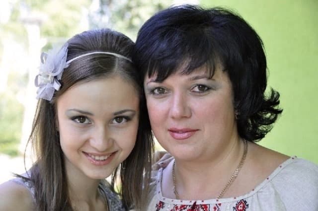 Елена Головань с мамой