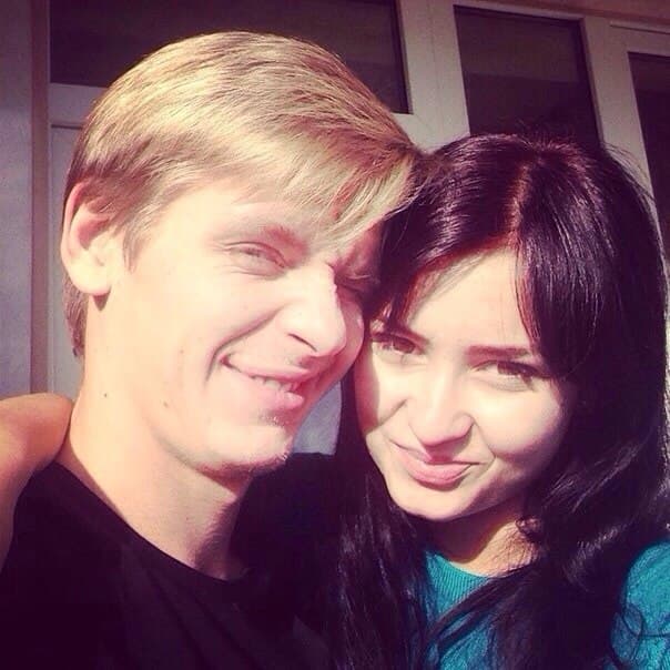 Елена Головань и Дмитрий Щебет