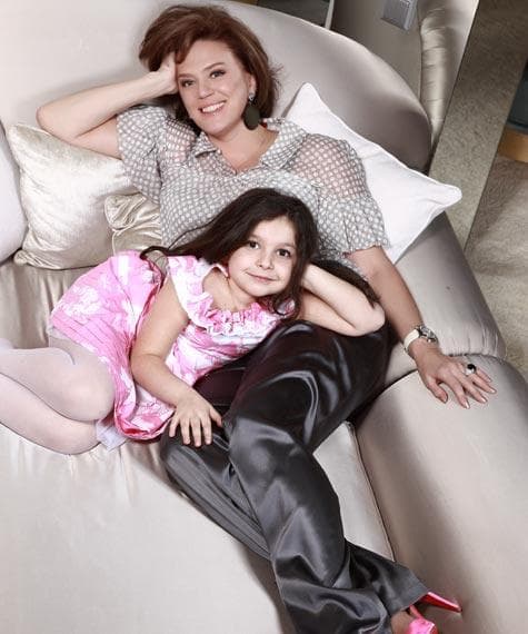 Светлана Сорокина с дочерью Антониной