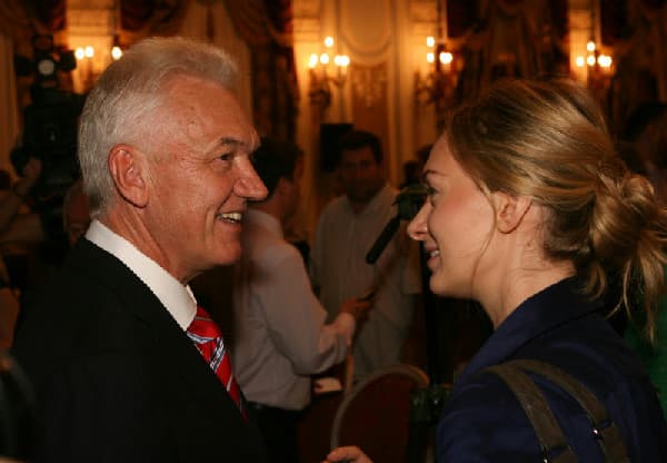 Геннадий Тимченко с дочерью Ксенией