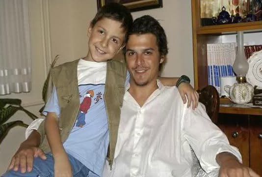 Мехмет Гюнсюр с сыном