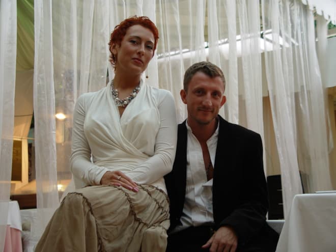 Игнат Акрачков с женой