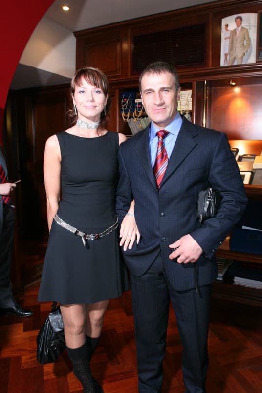 Александр Дедюшко с женой