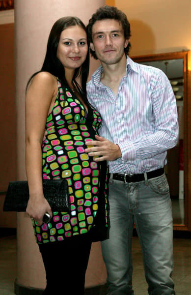Инна Жиркова с мужем
