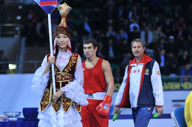 Артем Чеботарев на чемпионате мира в Казахстане