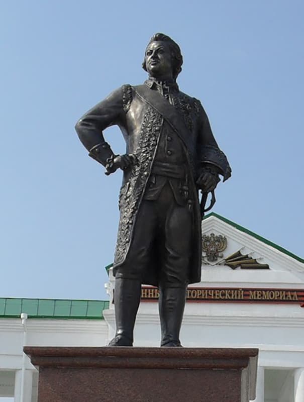 Памятник Григорию Потёмкину в Бендерах, Молдавия