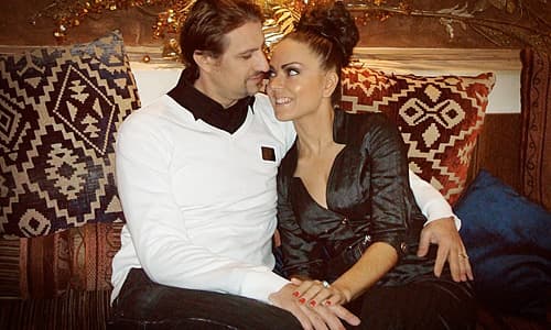 Оксана Казакова с мужем