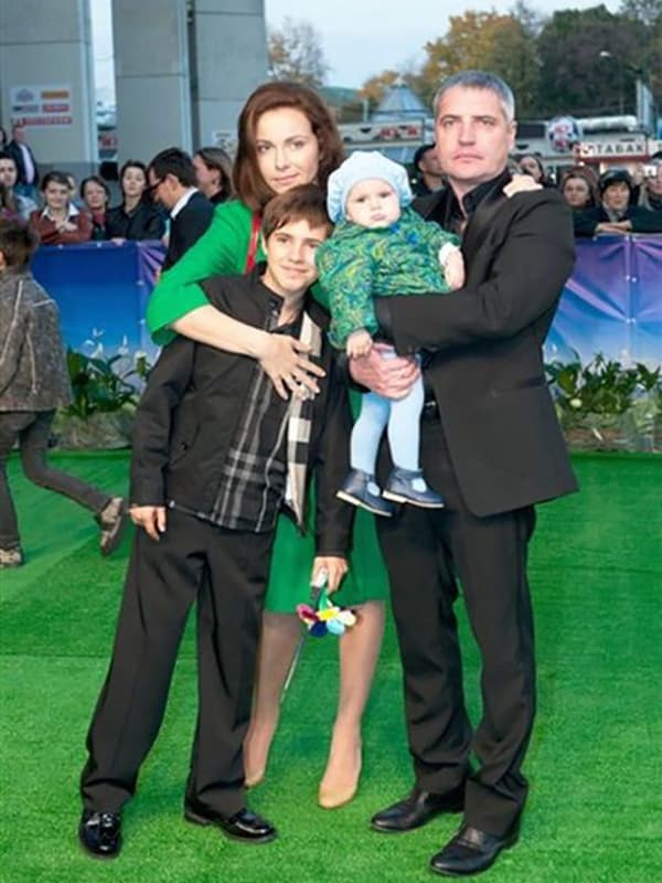 Владимир Абашкин с семьей