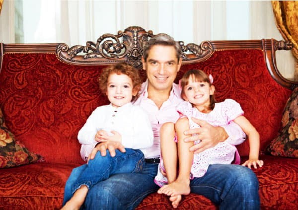 Андрей Андреев с детьми