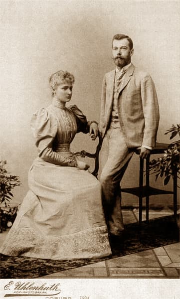 Александра Фёдоровна и Николай II