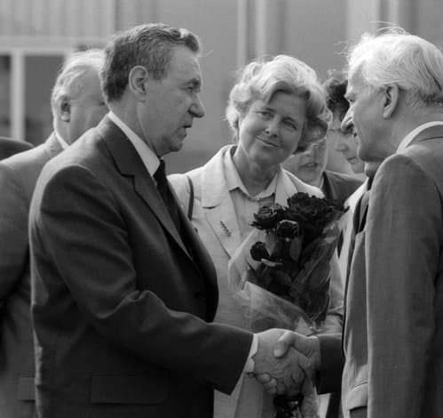 Андрей Громыко и федеральный президент Германии Рихард фон Вайцзеккер