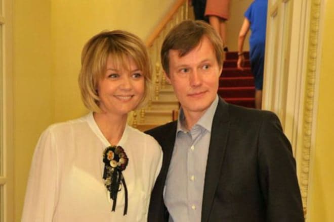 Юлия Меньшова с мужем Игорем Гордином