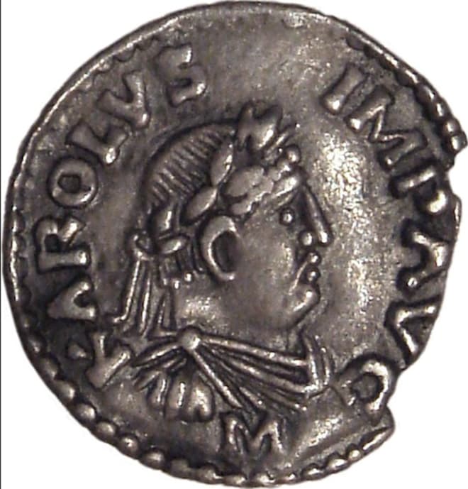 Монета Карла Великого