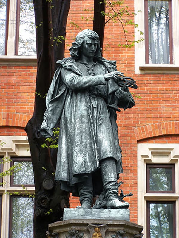 Памятник Николаю Копернику  в Кракове