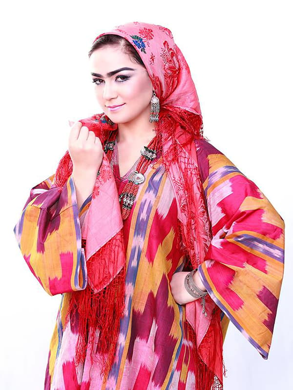 Женский узбекский платок