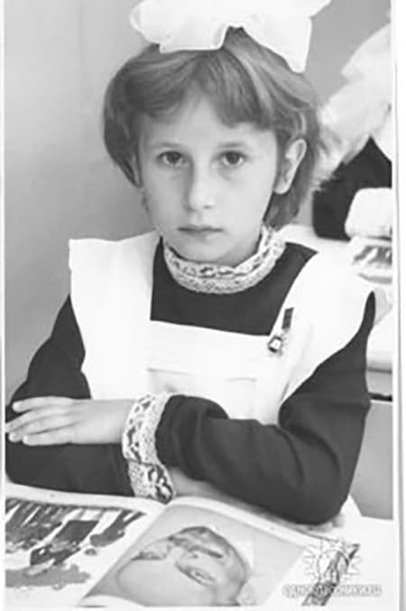 Наталья Тимакова в детстве