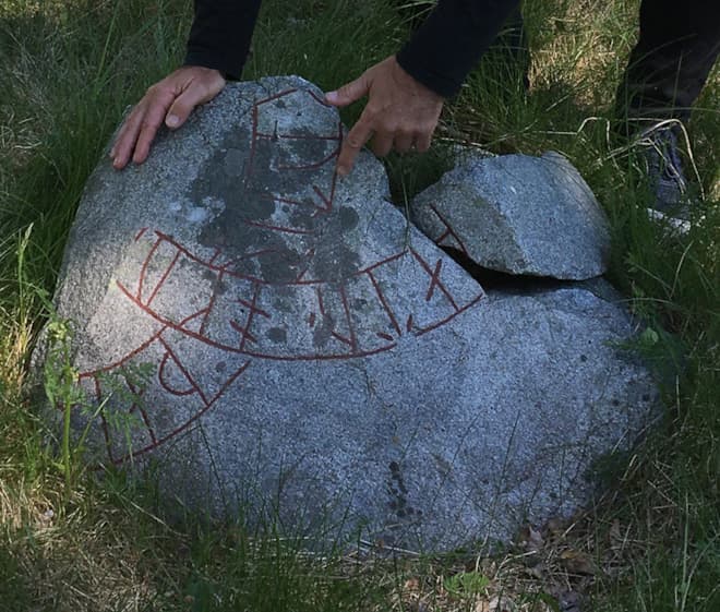 Могильный камень Бьерна Железнобокого