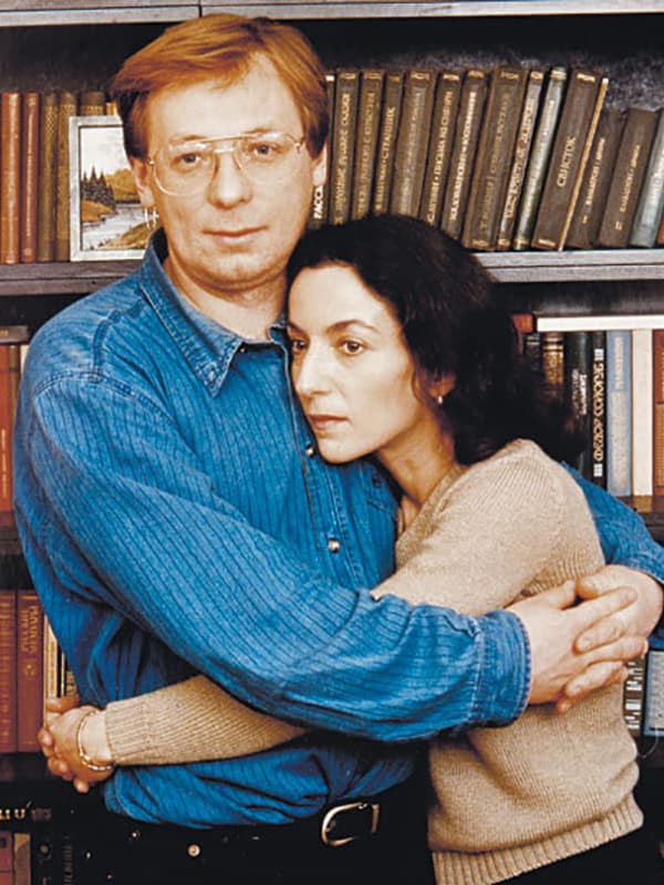 Полина Дашкова с мужем
