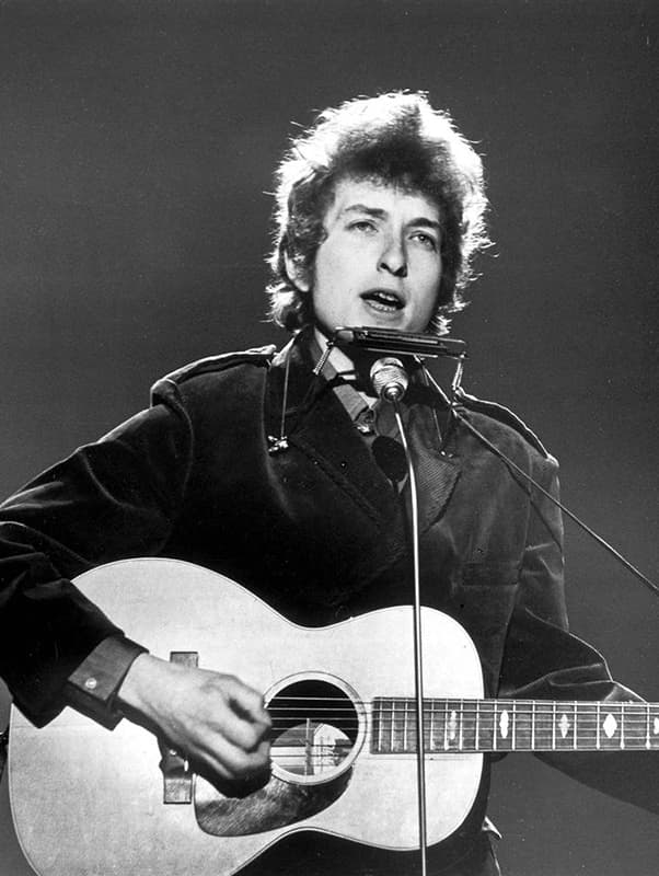 Боб Дилан в молодости
