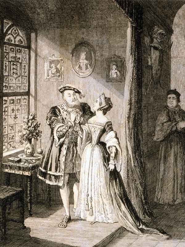Анна Болейн и Генрих VIII