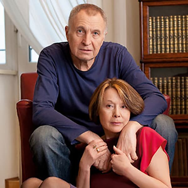 Елена Прудникова с мужем