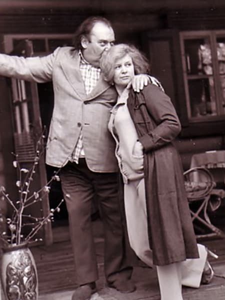 Борис Заходер с женой