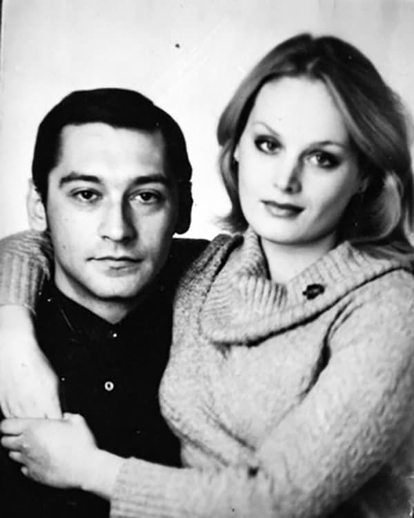 Владимир Тихонов с женой Натальей Егоровой