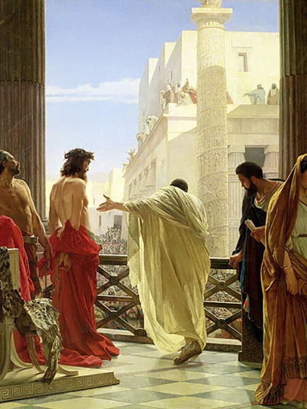Понтий Пилат и Иисус Христос