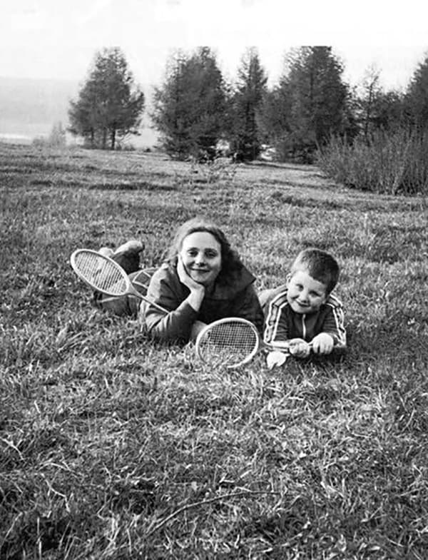 Евгения Глушенко с сыном