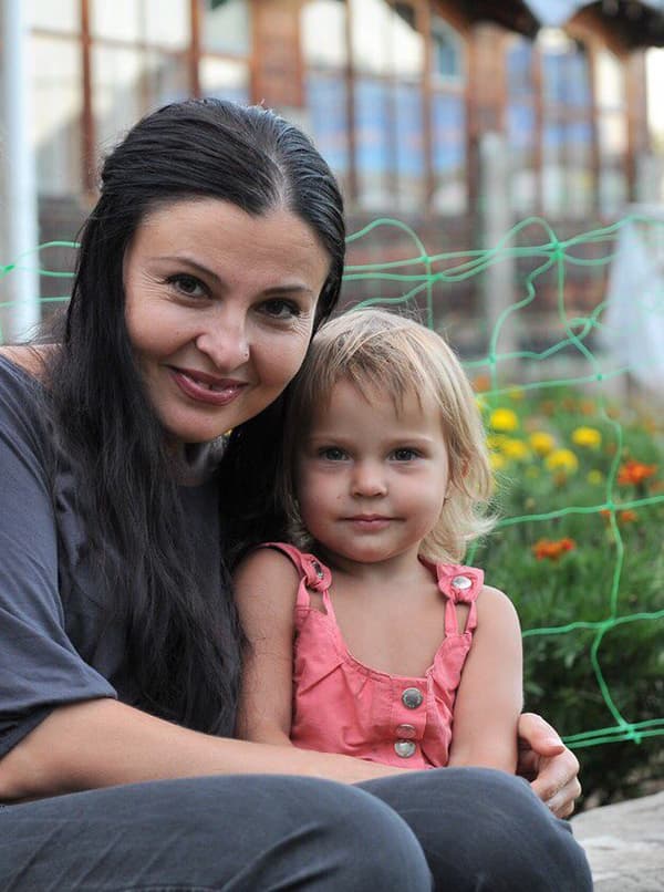 Светлана Владимирская с дочкой