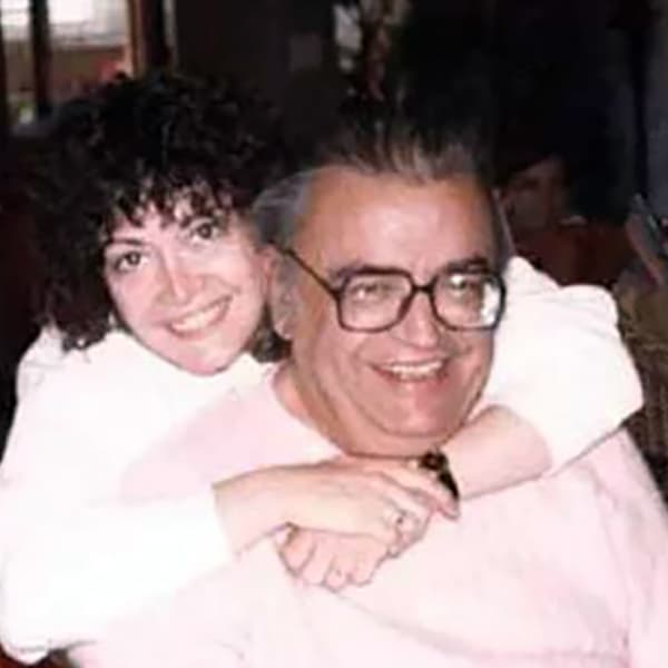 Марио Пьюзо и его жена Кэрол Джино