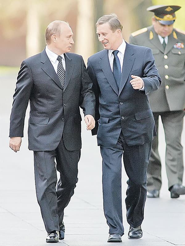 Сергей Иванов и Владимир Путин