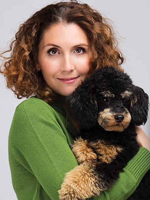 Елена Михалкова и ее собака