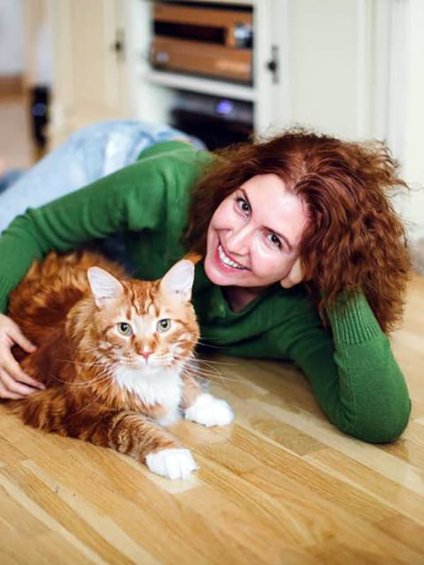 Елена Михалкова и ее кот